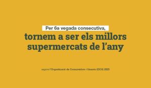 Tornem a ser els millors supermercats de l'any